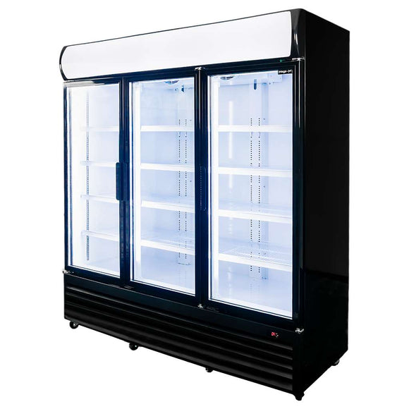 Vitrina frigorifica 3 usi 1506L RICO i180 iluminare LED plafon publicitar superior iluminat