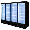Vitrina frigorifica 4 usi 2248L DIEGO i250 iluminare LED Dulap frigorific vitrat cu 4