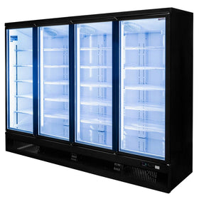 Vitrina frigorifica 4 usi 2248L DIEGO i250 iluminare LED Dulap frigorific vitrat cu 4