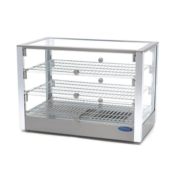 Vitrina incalzita de banc - 115L - 70cm - 3 polite