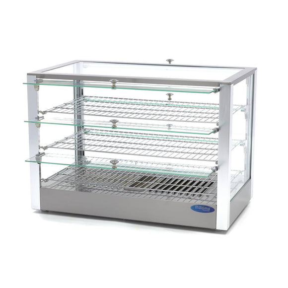 Vitrina incalzita de banc - 115L - 70cm - 3 polite