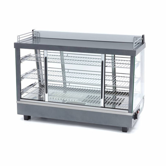 Vitrina incalzita de banc - 136L - 91,5cm - 3 polite Clientii prefera sa se bucure