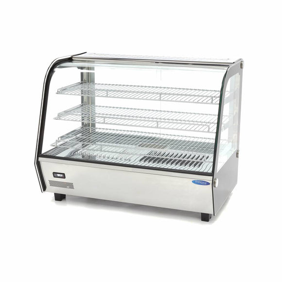 Vitrina incalzita de banc - 160L - 85,6cm - 3 polite