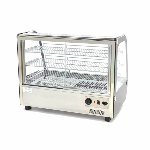 Vitrina incalzita de banc - 160L - 85,6cm - 3 polite