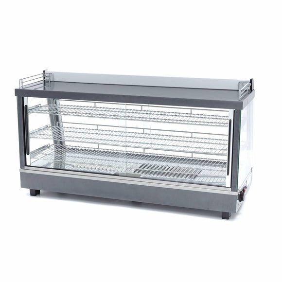 Vitrina incalzita de banc - 186L - 121,5cm - 3 polite