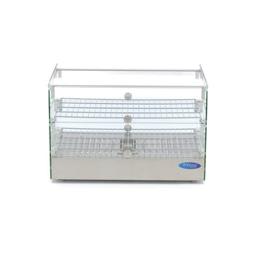 Vitrina incalzita de banc- 50L - 55cm - 2 polite