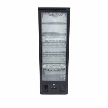 Vitrina refrigerata 0C 12C, 342 Litri, 5 grilaje, racire ventilata, negru