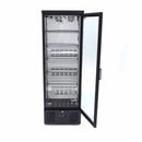 Vitrina refrigerata 0C 12C, 342 Litri, 5 grilaje, racire ventilata, negru