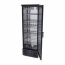 Vitrina refrigerata 0C 12C, 342 Litri, 5 grilaje, racire ventilata, negru
