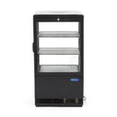 Vitrina refrigerata de banc, 58 Litri, cu iluminare, H 81 cm, negru