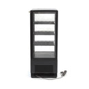 Vitrina refrigerata de banc, 78 Litri, cu iluminare, H 96 cm, negru Cu o capacitate de 78
