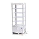 Vitrina refrigerata de banc, 98 Litri, cu iluminare, H 110 cm, alb