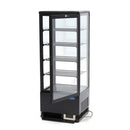 Vitrina refrigerata de banc, 98 Litri, cu iluminare, H 110 cm, negru