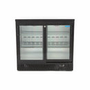 Vitrina refrigerata pentru bar, 214L, 2 usi glisante, H 85cm Pentru a prezenta bauturi si