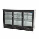 Vitrina refrigerata pentru bar, 323L, 3 usi glisante, H 85cm Pentru a prezenta bauturi si