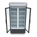 Vitrina refrigerata pentru expunere, 800L, H202,3cm, cu caseta luminoasa Daca aveti suficient spatiu in