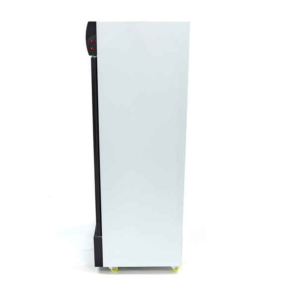 Vitrina refrigerata pentru expunere, 800L, H202,3cm, cu caseta luminoasa Daca aveti suficient spatiu in