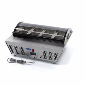Vitrina refrigerata pentru ingrediente, 0C 10C, cu 8 cuve GN 16