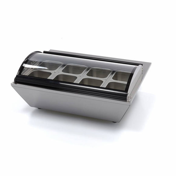 Vitrina refrigerata pentru ingrediente, 0C 10C, cu 8 cuve GN 16