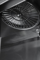 Vitrina frigorifica verticala, 780 Litri, racire ventilata, iluminare LED, culoare neagra, 2 usi culisante-6