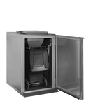 Racitor container deseu inox WBC240 vedere laterala Tefcold – racitor profesional containere deseuri alimentare pentru bucatarie HoReCa