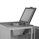 Racitor container deseu inox WBC240 detaliu Tefcold – racitor profesional containere deseuri alimentare pentru bucatarie HoReCa