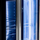 Vitrina frigorifica 1-usa 150L DIEGO S40 Exclusive black iluminare LED