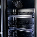 Vitrina frigorifica 2 usi 800L DIEGO R112 Prestige black iluminare LED