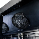 Vitrina frigorifica 2 usi 800L DIEGO R112 Prestige black iluminare LED