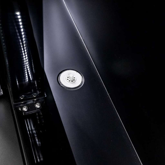 Vitrina frigorifica 2 usi 800L DIEGO R112 Prestige black iluminare LED