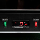 Vitrina frigorifica 2 usi 800L DIEGO R112 Prestige black iluminare LED