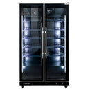 Vitrina frigorifica 2 usi 800L DIEGO R112 Prestige black iluminare LED
