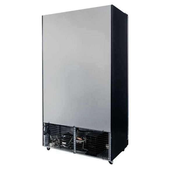 Vitrina frigorifica 2 usi 800L DIEGO R112 Prestige black iluminare LED