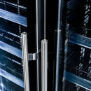 Vitrina frigorifica 2 usi 800L DIEGO R112 Prestige black iluminare LED