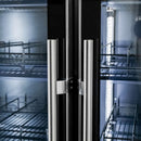Vitrina frigorifica 3 usi 1200L DIEGO R168 Prestige black iluminare LED
