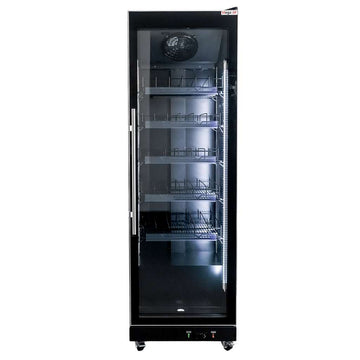 Vitrina frigorifica 1-usa 600L DIEGO R62 Prestige black iluminare LED