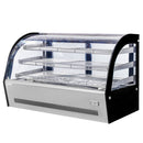 Vitrina calda de banc 160 Litri latime 120 cm, Inox-1