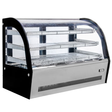 Vitrina incalzita reglabila CLARA MINI S90 Inox - 0