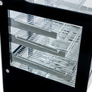 Vitrina incalzita reglabila ELSA MINI S66 Inox-7