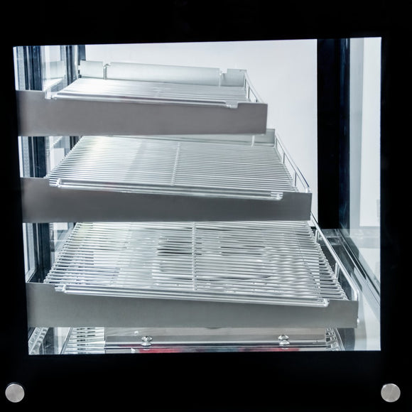 Vitrina incalzita reglabila ELSA MINI S66 Inox