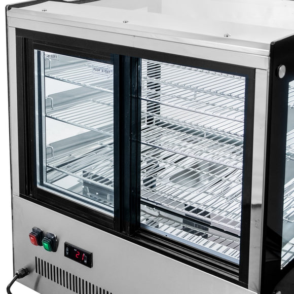 Vitrina incalzita reglabila ELSA MINI S66 Inox