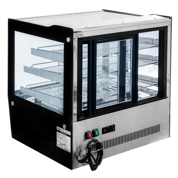 Vitrina incalzita reglabila ELSA MINI S66 Inox