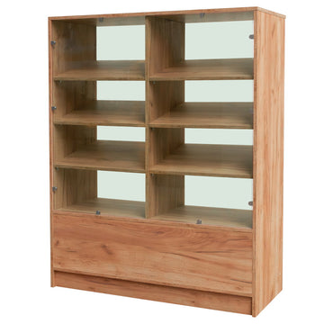 Vitrina magazin pentru prajituri Dab Kraft H-152 cm L-120 cm G-50 cm