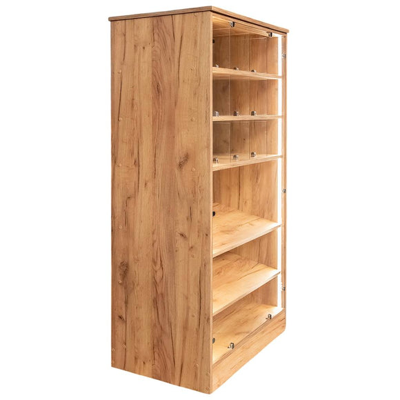 Vitrina comerciala pentru prajituri si bomboane Dab Kraft H-180 cm L-80 cm G-50 cm