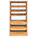Vitrina comerciala pentru prajituri si bomboane Dab Kraft H-180 cm L-80 cm G-50 cm-2