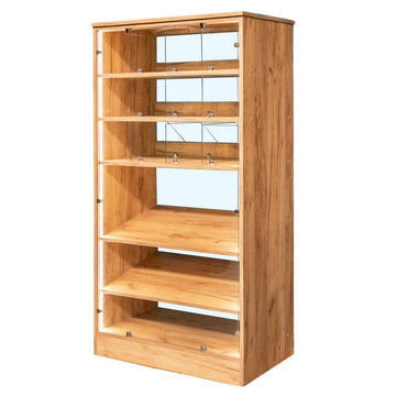 Vitrina comerciala pentru prajituri si bomboane Dab Kraft H-180 cm L-80 cm G-50 cm