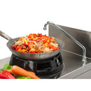 Wok asiatic cu 4 arzatoare, 4 x 21 kW, cu 2 robineti apa, baza deschisa, 200 cm Wok asiatic profesional cu 4