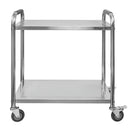 Carucior gastronomic de servire STANDARD 85x45x90 cm 2 polite inox-2