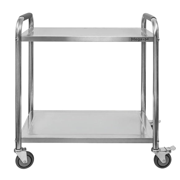 Carucior gastronomic de servire STANDARD 85x45x90 cm 2 polite inox