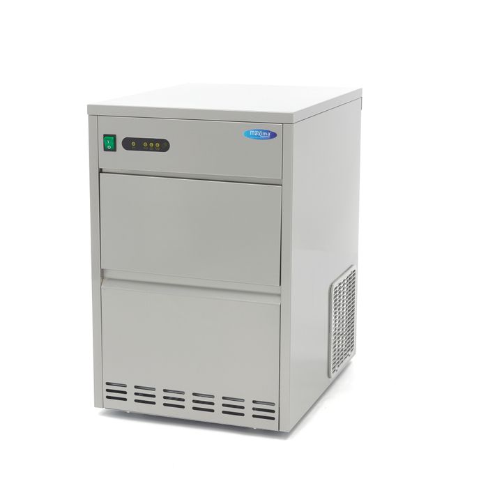 Masina de gheata - 45kg/zi - Cuburi Bullet - Racire cu apa